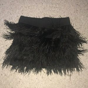 Juicy couture fringe skirt